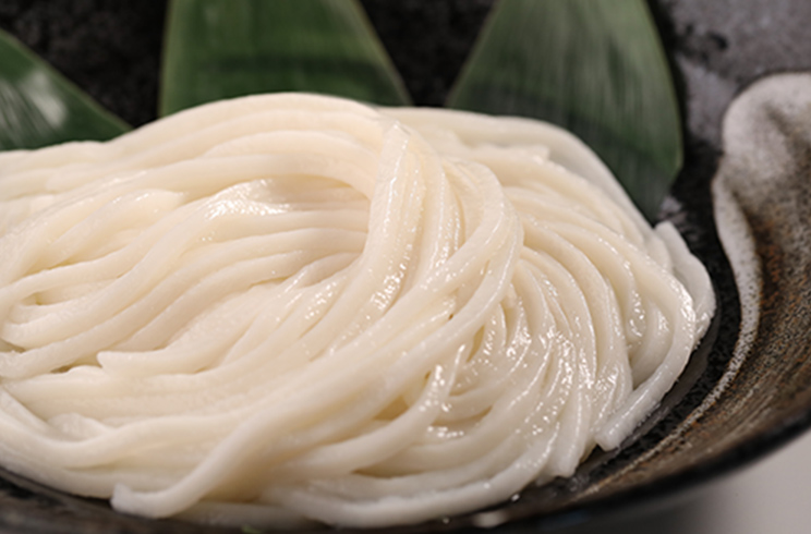 しっかりとした麺のコシ